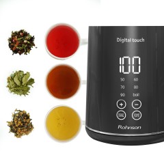 Rohnson R-7600 Βραστήρας 1.7lt 2200W Μαύρος 1200373146 Rohnson R-7600 Βραστήρας 1.7lt 2200W Μαύρος 1200373146